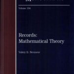 خرید و دانلود نسخه کامل کتاب Records: Mathematical Theory (Translations of Mathematical Monographs)