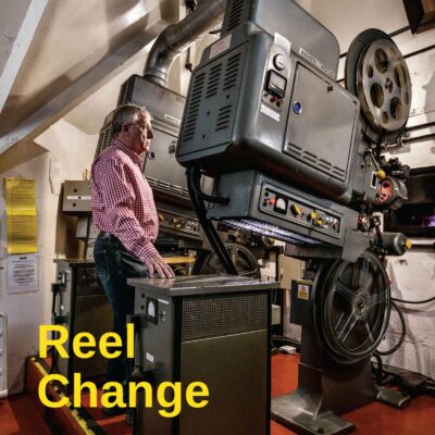 خرید و دانلود نسخه کامل کتاب Reel Change: A History of British Cinema from the Projection Box