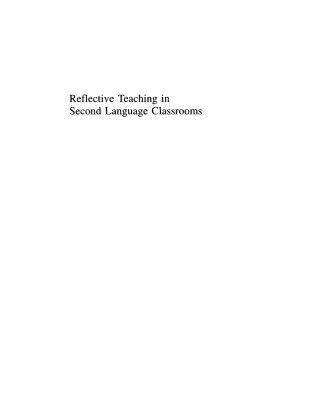 خرید و دانلود نسخه کامل کتاب Reflective Teaching in Second Language Classrooms (Cambridge Language Education)