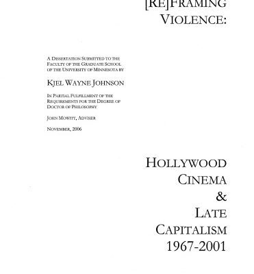 خرید و دانلود نسخه کامل کتاب [Re]Framing Violence: Hollywood Cinema and Late Capitalism, 1967–2001