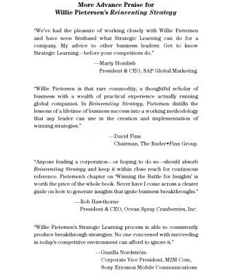 خرید و دانلود نسخه کامل کتاب Reinventing Strategy: Using Strategic Learning to Create and Sustain Breakthrough Performance