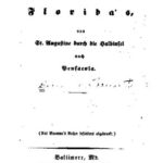خرید و دانلود نسخه کامل کتاب Reise durch die Floridas, von St. Augustine durch die Halbinsel nach Pensacola
