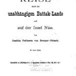 خرید و دانلود نسخه کامل کتاب Reise durch die unabhängigen Battak-Lande und auf der Insel Nias