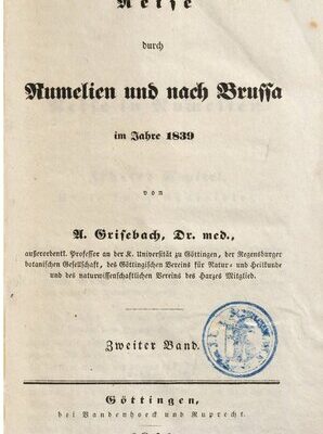 خرید و دانلود نسخه کامل کتاب Reise durch Rumelien und nach Brussa