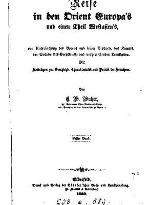 خرید و دانلود نسخه کامل کتاب Reise in den Orient Europas und einen Theil Westasiens