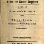 خرید و دانلود نسخه کامل کتاب Reisen durch Ober- und Unter-Ägypten während Bonapartes Feldzügen