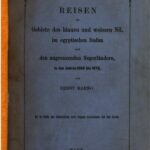 خرید و دانلود نسخه کامل کتاب Reisen in Gebiete des Blauen und Weißen Nil, im ägyptischen Sudan und den angrenzenden Negerländern, in den Jahren 1869 bis 1873