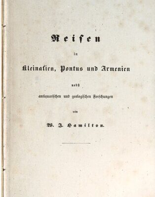 خرید و دانلود نسخه کامل کتاب Reisen in Kleinasien, Pontus und Armenien nebst antiquarischen und geologischen Forschungen