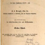 خرید و دانلود نسخه کامل کتاب Reisen in Ost-Afrika ausgeführt in den Jahren 1837 – 1855