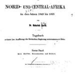 خرید و دانلود نسخه کامل کتاب Reisen und Entdeckungen in Nord- und Central-Afrika in den Jahren 1849 bis 1855