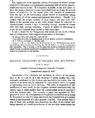 خرید و دانلود نسخه کامل کتاب Relative Intensities in Nuclear Spin Multiplets