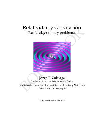 خرید و دانلود نسخه کامل کتاب Relatividad y Gravitación