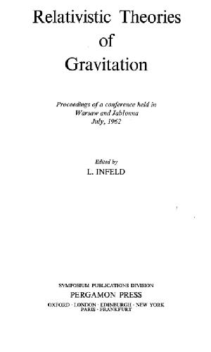 خرید و دانلود نسخه کامل کتاب Relativistic theories of gravitation Proc. Warsaw 1962_68be95a22efee.jpeg خرید و دانلود نسخه کامل کتاب Relativistic theories of gravitation Proc. Warsaw 1962