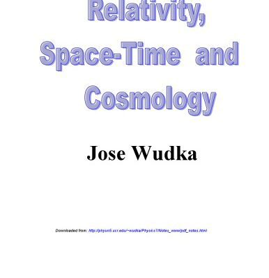 خرید و دانلود نسخه کامل کتاب Relativity, space-time and cosmology