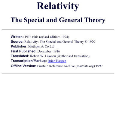 خرید و دانلود نسخه کامل کتاب Relativity.The Special and General Theory