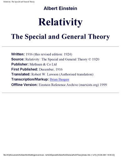 خرید و دانلود نسخه کامل کتاب Relativity.The Special and General Theory_68be8215d7b41.jpeg خرید و دانلود نسخه کامل کتاب Relativity.The Special and General Theory