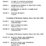 خرید و دانلود نسخه کامل کتاب Relativity theory and astrophysics. Relativity and cosmology