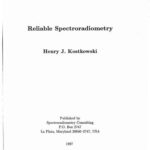 خرید و دانلود نسخه کامل کتاب Reliable Spectroradiometry