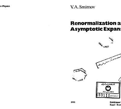 خرید و دانلود نسخه کامل کتاب Renormalization and Asymptotic Expansions