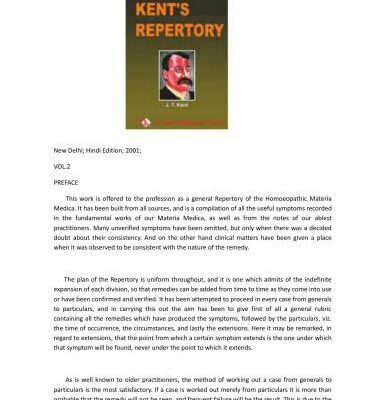 خرید و دانلود نسخه کامل کتاب Repertory of the Homoeopathic Materia Medica(Vol.2)