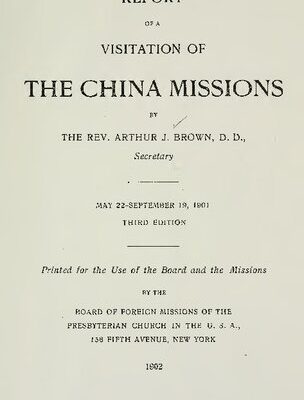 خرید و دانلود نسخه کامل کتاب Report of a Visitation of the China Missions. May 22 – September 19, 1901