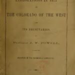 خرید و دانلود نسخه کامل کتاب Report of Explorations in 1873 of the Colorado of the West and Its Tributaries