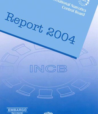 خرید و دانلود نسخه کامل کتاب Report of the International Narcotics Control Board 2004