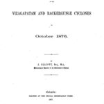 خرید و دانلود نسخه کامل کتاب Report of the Vizagapatam and Backergunge cyclones of October 1876