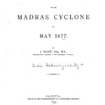 خرید و دانلود نسخه کامل کتاب Report on the Madras Cyclone of May 1877