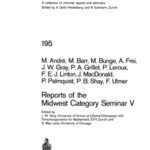 خرید و دانلود نسخه کامل کتاب Reports of the Midwest Category Seminar V