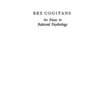 خرید و دانلود نسخه کامل کتاب Res Cogitans: An Essay in Rational Psychology