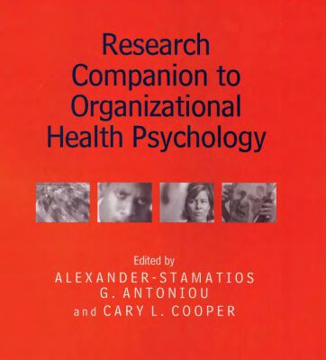 خرید و دانلود نسخه کامل کتاب RESEARCH COMPANION TO ORGANIZATIONAL HEALTH PSYCHOLOGY