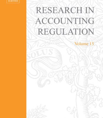 خرید و دانلود نسخه کامل کتاب Research in Accounting Regulation, Volume 15 (Research in Accounting Regulation)