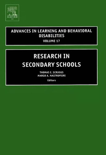 خرید و دانلود نسخه کامل کتاب Research in Secondary Schools, Volume 17 (Advances in Learning and Behavioral Disabilities)_68c6d2e9c58bb.jpeg خرید و دانلود نسخه کامل کتاب Research in Secondary Schools, Volume 17 (Advances in Learning and Behavioral Disabilities)