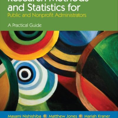 خرید و دانلود نسخه کامل کتاب Research Methods and Statistics for Public and Nonprofit Administrators – A Practical Guide