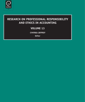 خرید و دانلود نسخه کامل کتاب Research on Professional Responsibility and Ethics in Accounting, Volume 13