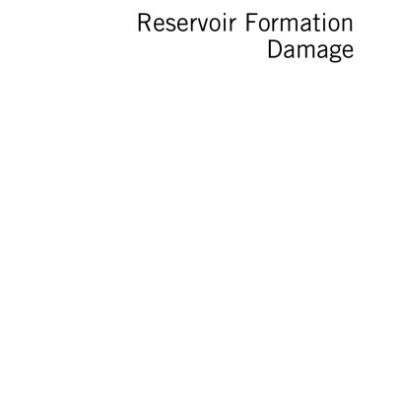 خرید و دانلود نسخه کامل کتاب Reservoir Formation Damage