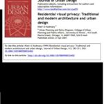 خرید و دانلود نسخه کامل کتاب Residential visual privacy: Traditional and modern architecture and urban design