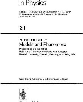 خرید و دانلود نسخه کامل کتاب Resonances – Models and Phenomena