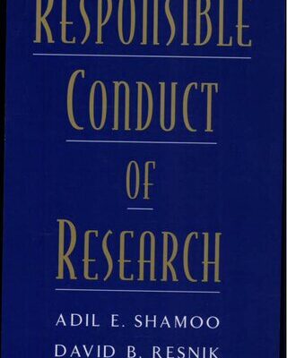خرید و دانلود نسخه کامل کتاب Responsible Conduct of Research