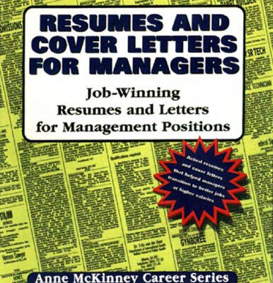 خرید و دانلود نسخه کامل کتاب Resumes And Cover Letters For Managers: Job-winning resumes and letters for management positions