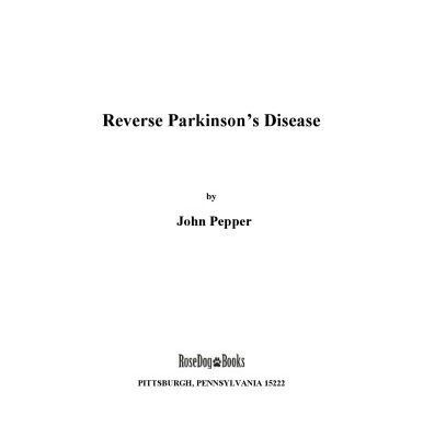 خرید و دانلود نسخه کامل کتاب Reverse Parkinson’s Disease