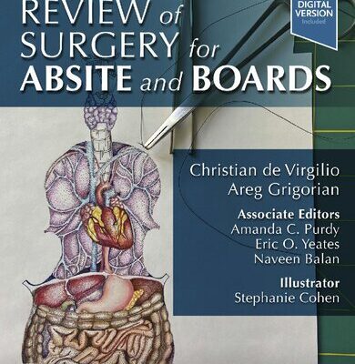 خرید و دانلود نسخه کامل کتاب Review of Surgery for ABSITE and Boards
