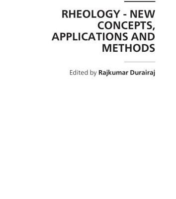 خرید و دانلود نسخه کامل کتاب Rheology – New Concepts, Applications and Methods