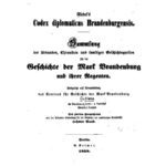 خرید و دانلود نسخه کامل کتاب Riedel’s Codex Diplomaticus Brandenburgensis. Hauptteil 2: Urkunden, Chroniken und sonstige Quellenschriften für die Geschichte der Mark Brandenburg und ihrer Regenten