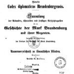 خرید و دانلود نسخه کامل کتاب Riedel’s Codex Diplomaticus Brandenburgensis. Namenverzeichniß