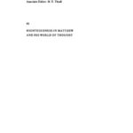 خرید و دانلود نسخه کامل کتاب Righteousness in Matthew and his World of Thought (Society for New Testament Studies Monograph Series)
