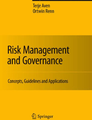 خرید و دانلود نسخه کامل کتاب Risk Management and Governance: Concepts, Guidelines and Applications