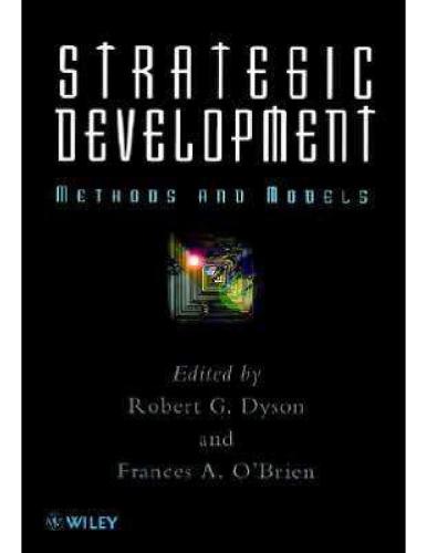 خرید و دانلود نسخه کامل کتاب Robert & O’Brien A. Frances Strategic Development – Methods and Models_68d76fb2af23a.jpeg خرید و دانلود نسخه کامل کتاب Robert & O’Brien A. Frances Strategic Development – Methods and Models