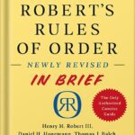 خرید و دانلود نسخه کامل کتاب Robert’s Rules of Order Newly Revised In Brief, 3rd edition by Henry M. Robert